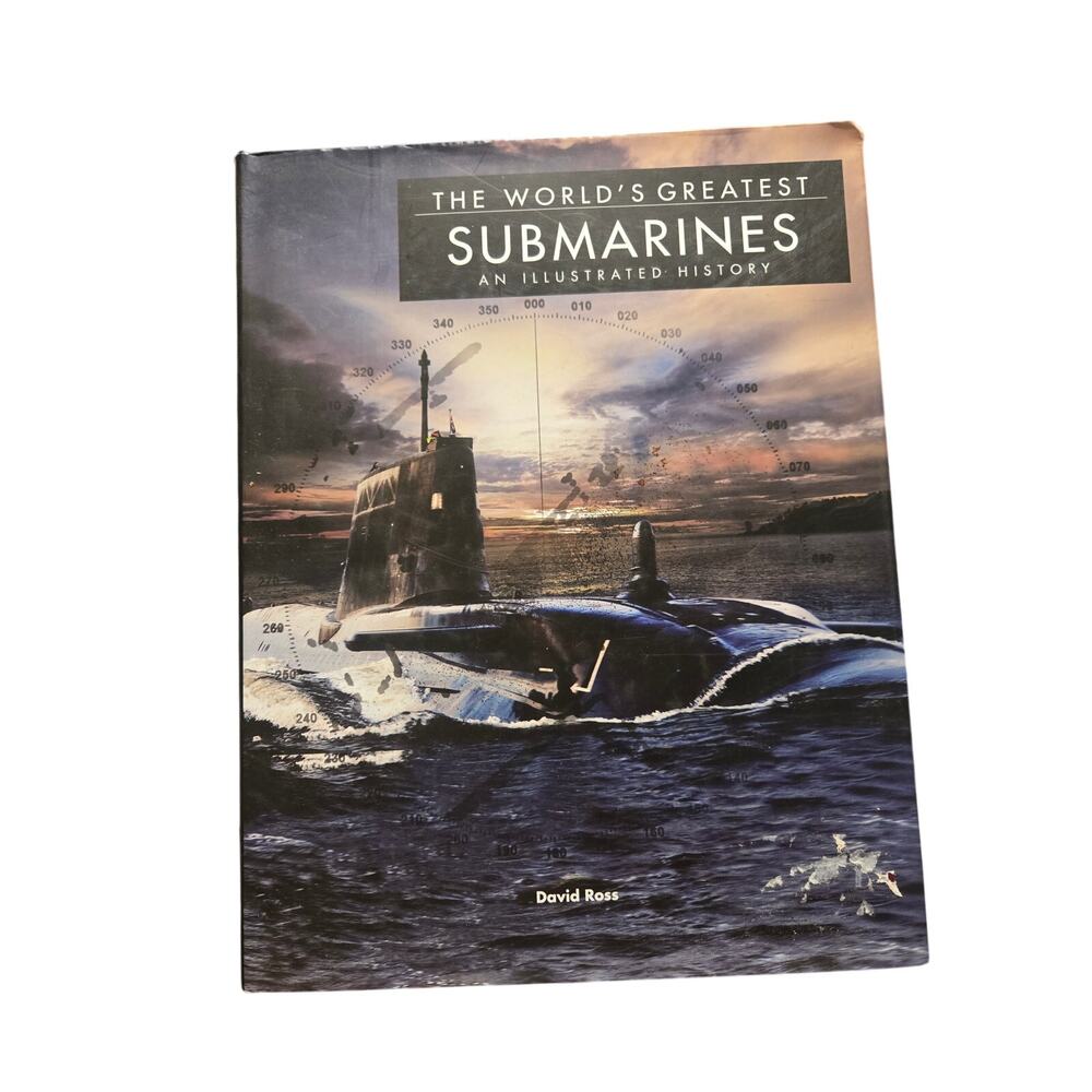 World's Greatest Submarines David Ross Illustrated History HC Military Book